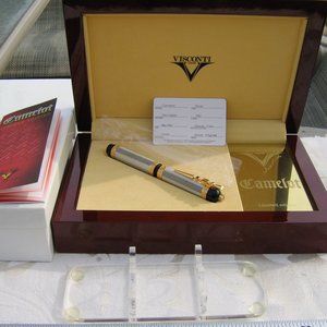 VISCONTI CAMELOT LE #761/999 Sterling 18kt F. Pen